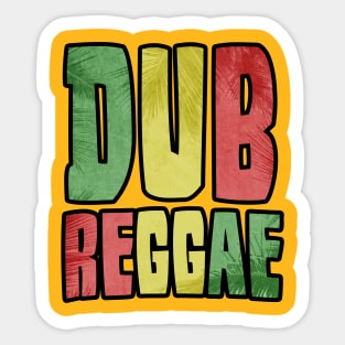 DUB REGGAE Sticker